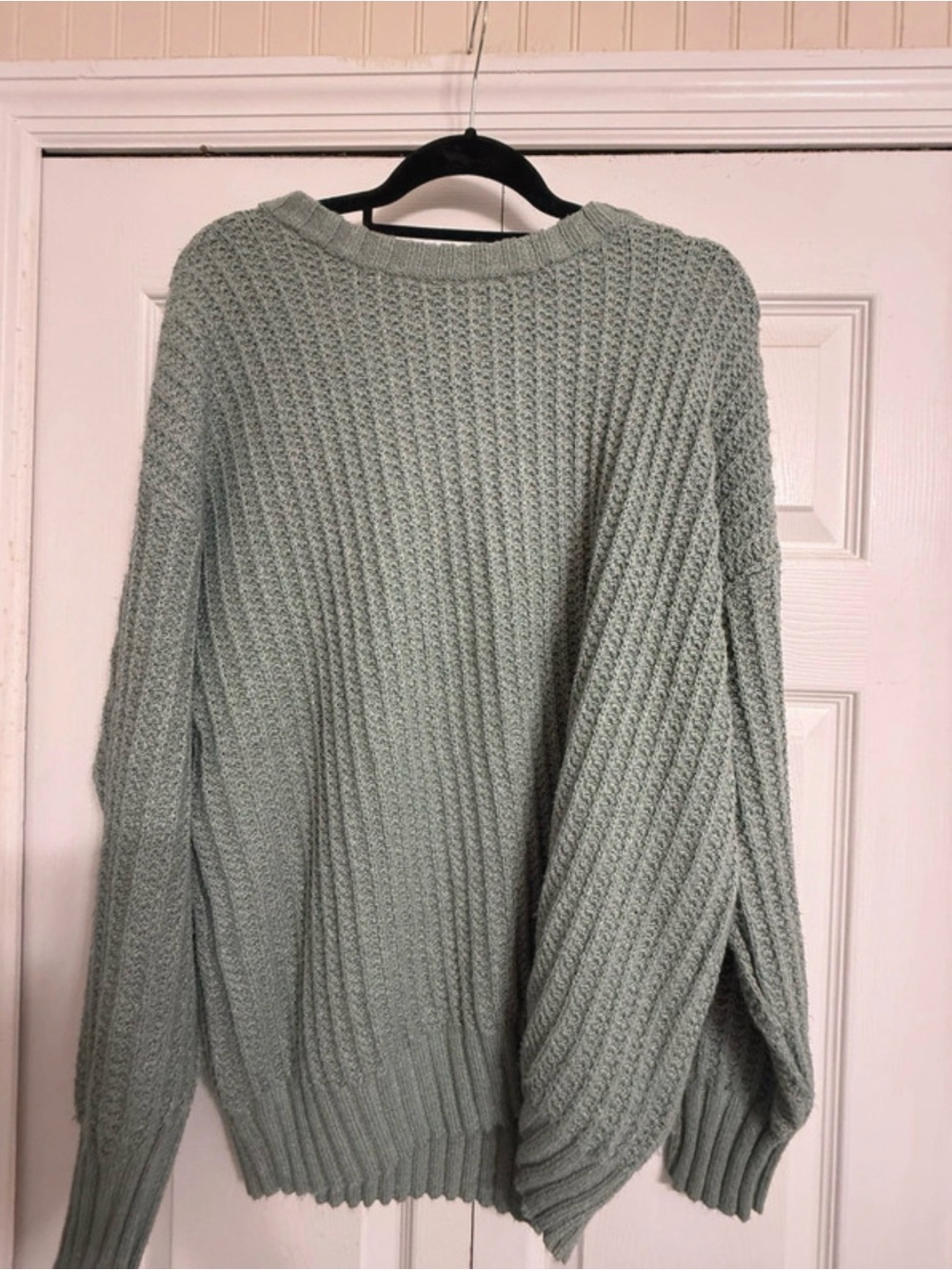 Light Sage Green Knit Sweater